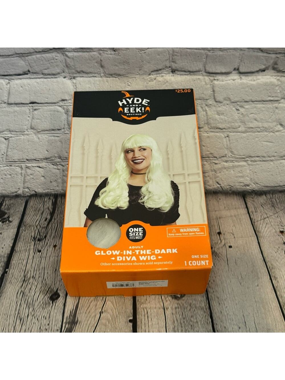 Target Hyde & EEK Glow in the Dark Wig